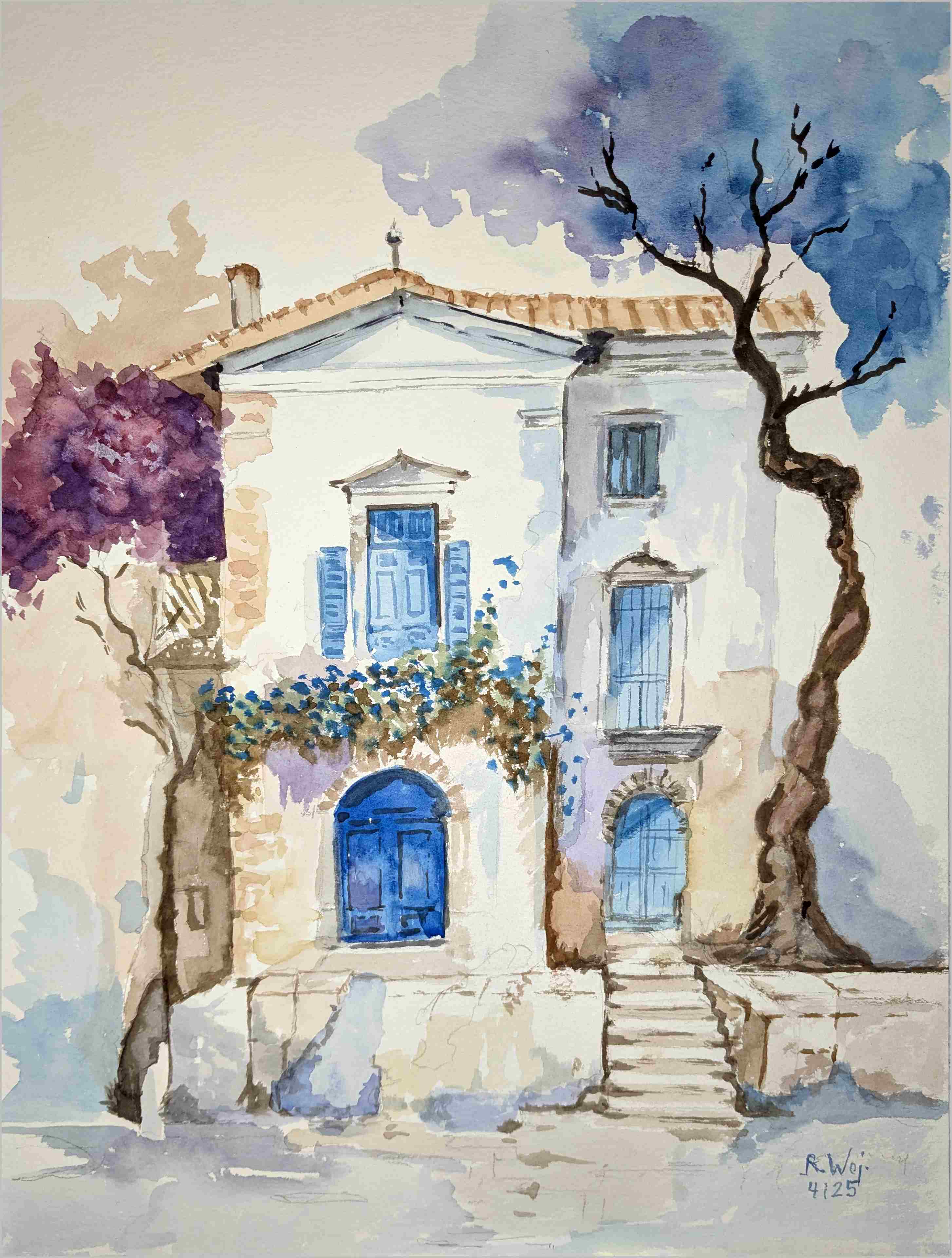 Kleine alte Villa